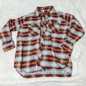 Cato Womens Flannel Jacket